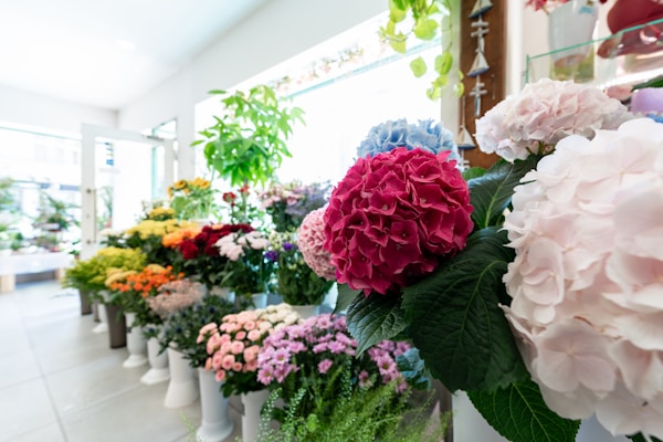 Professional flower arrangement preparation demonstrating quality and innovation