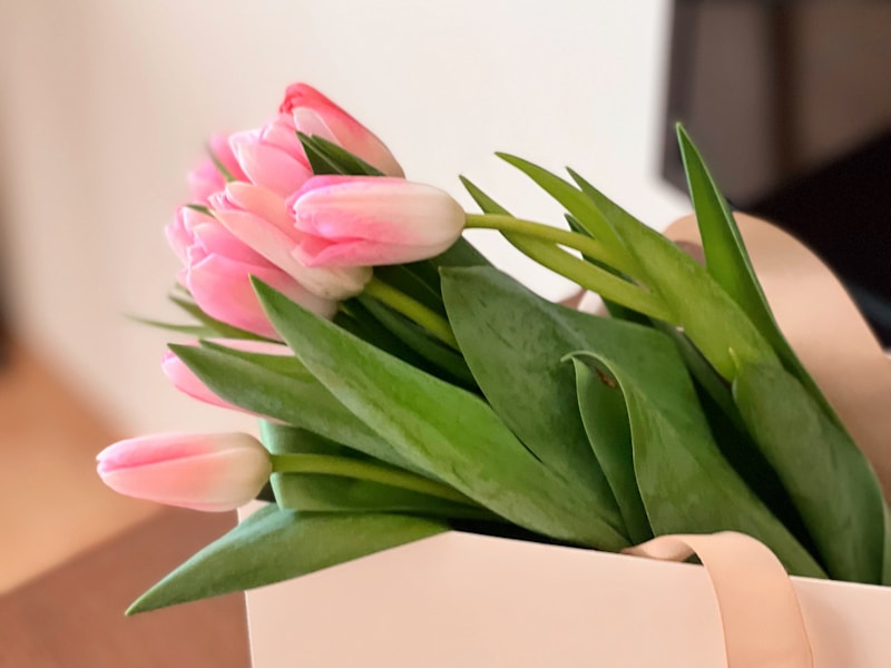 Bloom & Wild letterbox arrangement